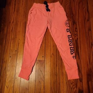 VS VICTORIA'S SECRET PINK COLLEGIATE SKINNY SWEATPANTS XS!